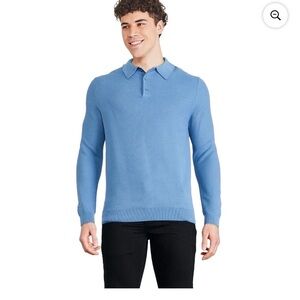 🆕 NWT Men's Blue Sweater XXL